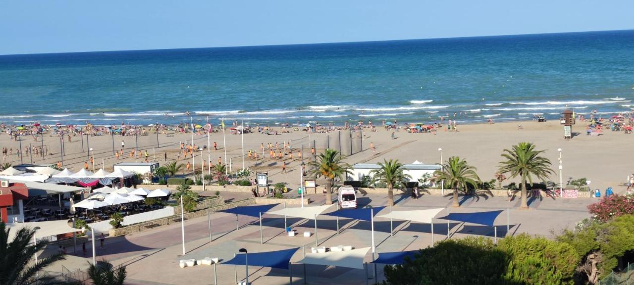 Vistas Espectaculares 1ª Linea Playa, Wifi, Ascensor Lejlighed Sagunto Eksteriør billede