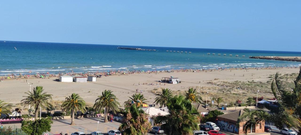 Vistas Espectaculares 1ª Linea Playa, Wifi, Ascensor Lejlighed Sagunto Eksteriør billede
