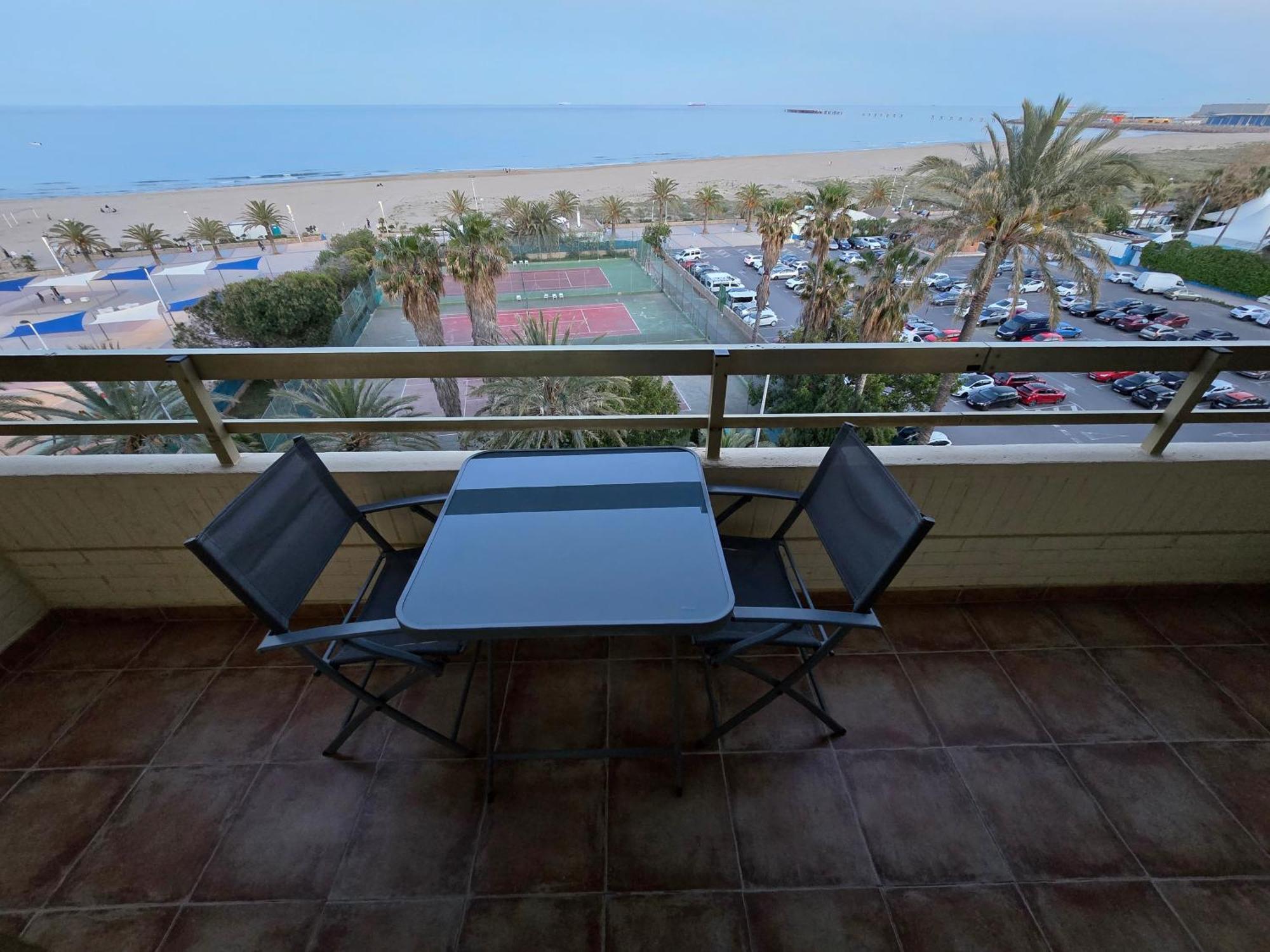 Vistas Espectaculares 1ª Linea Playa, Wifi, Ascensor Lejlighed Sagunto Eksteriør billede